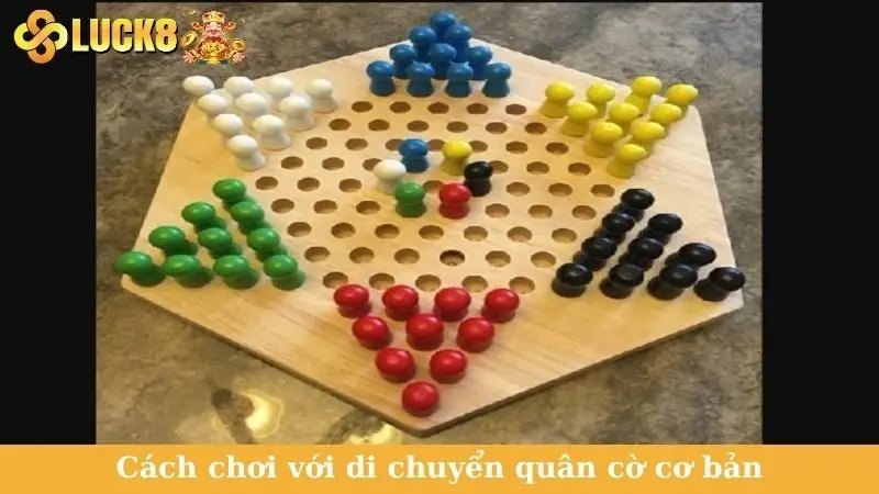 Cách chơi với di chuyển quân cờ cơ bản